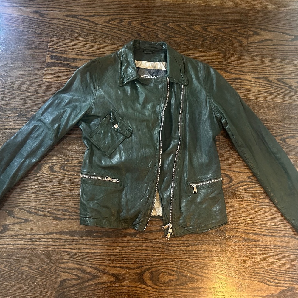 Giorgio Brato leather jacket